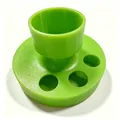 Abreuvoir anti-goutte pour poussins et jeunes oiseaux – Couleur Green