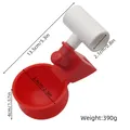 Abreuvoir automatique à coupelle pour volaille lot de 10 – 5