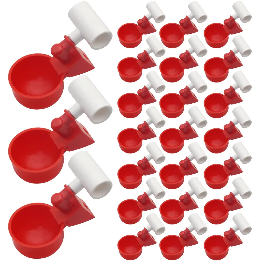Abreuvoir automatique à coupelle pour volaille lot de 10