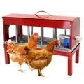 Abreuvoir automatique double face métallique pour poulets – 1