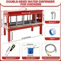 Abreuvoir automatique double face métallique pour poulets – 2