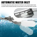 Abreuvoir automatique inox avec flotteur pour volaille – 4