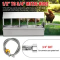Abreuvoir automatique inox avec flotteur pour volaille – 5