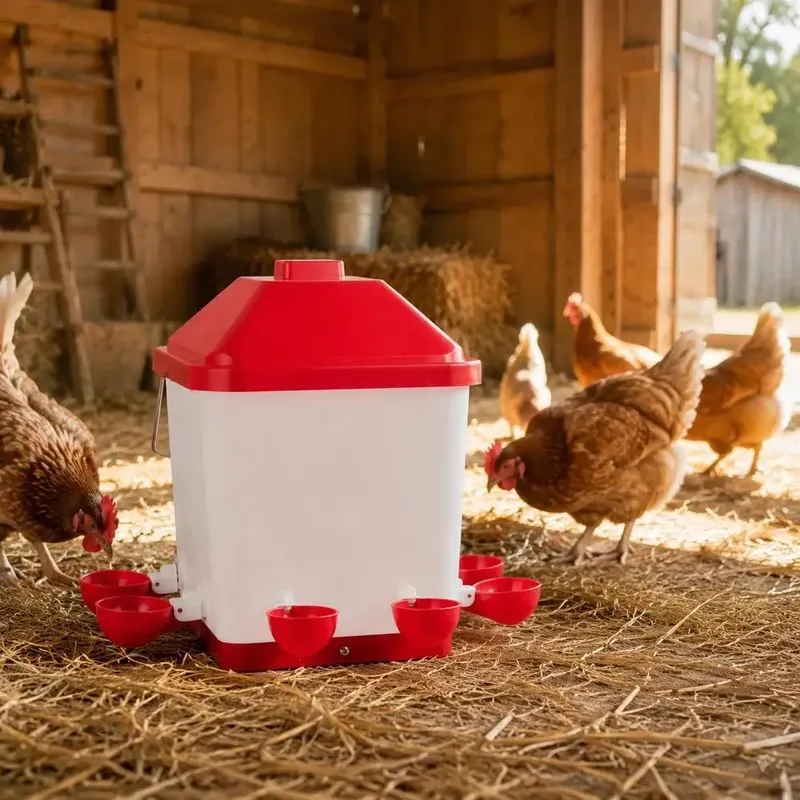 Abreuvoir automatique pour poulets 5 gallons sans gaspillage