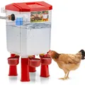 Abreuvoir automatique pour poulets avec valve flottante – 8