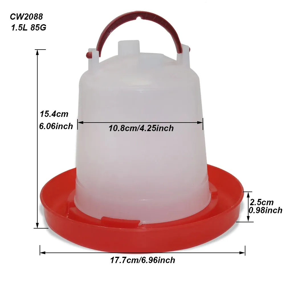 Abreuvoir automatique pour volaille 1,5 l