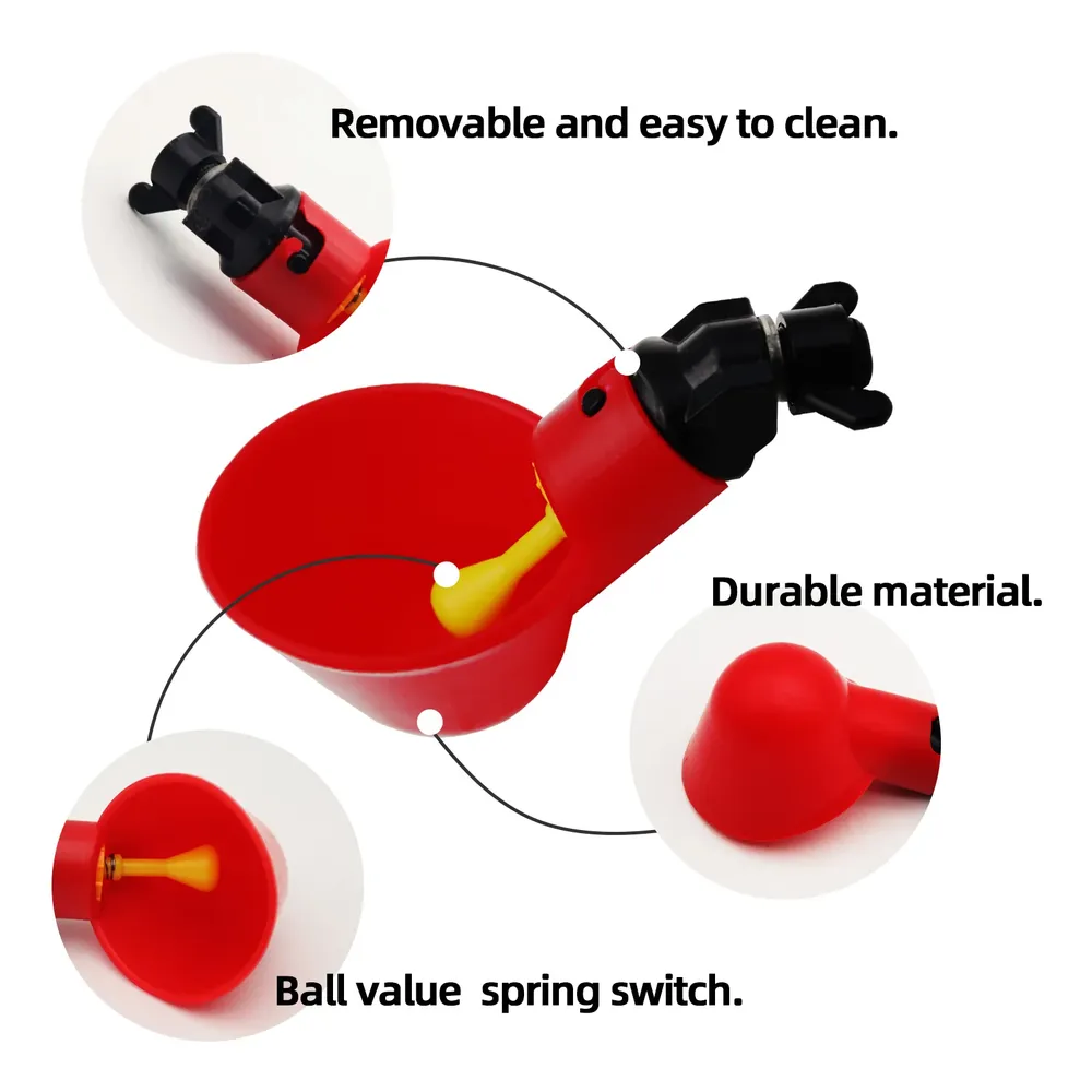 Abreuvoir automatique pour volaille lot de 20