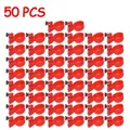 Abreuvoir automatique pour volaille lot de 5 à 50 – Couleur 50pcs red