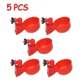 Abreuvoir automatique pour volaille lot de 5 à 50 – Couleur 5pcs red