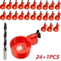 Abreuvoir automatique pour volaille lot de 6 à 24 – Couleur 24PCS SET