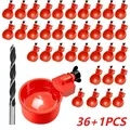 Abreuvoir automatique pour volaille lot de 6 à 24 – Couleur 36PCS SET