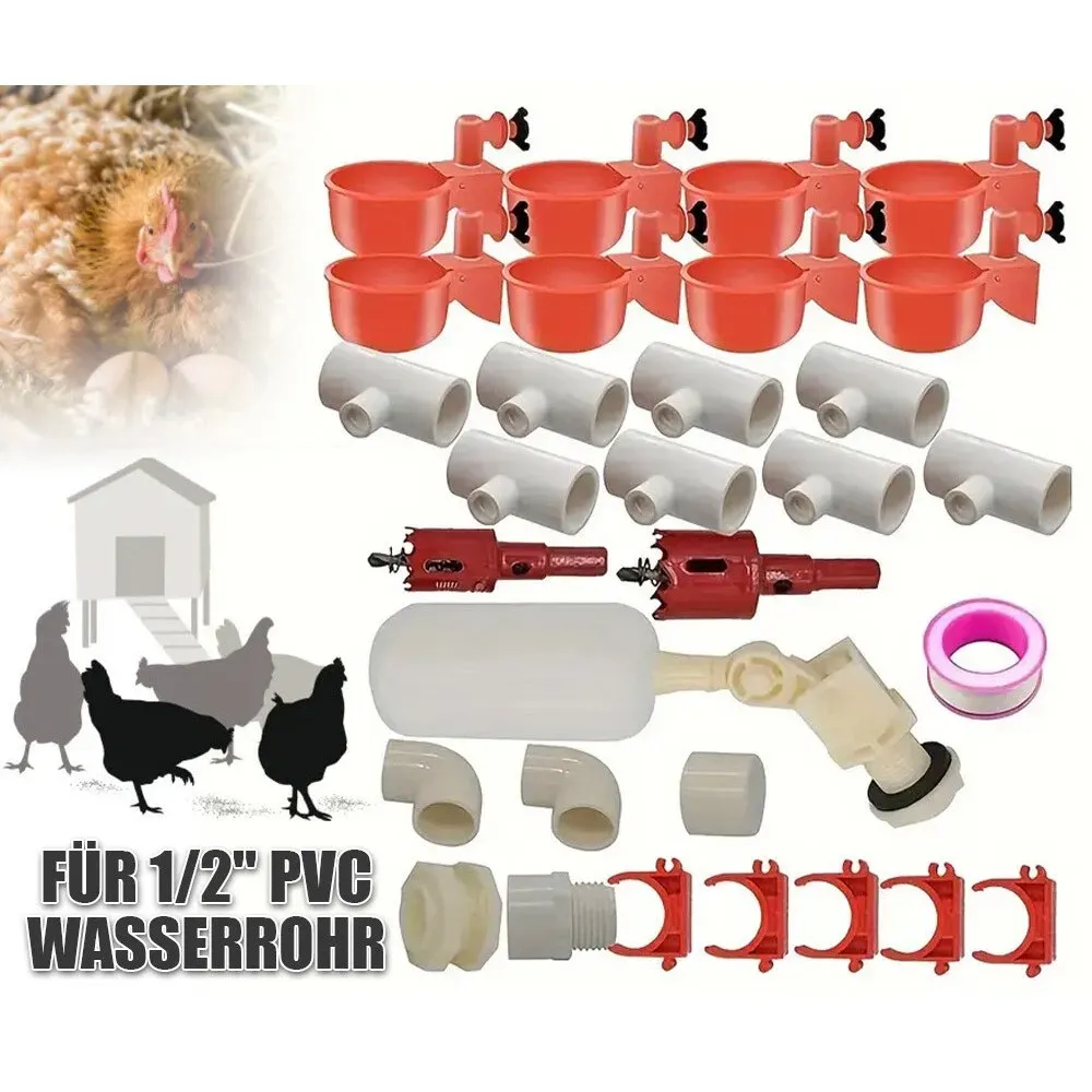 Abreuvoir automatique pour volailles pigeons et poussins