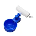 Abreuvoir jetable pour volaille 10 ensembles – Couleur blue with 20mm tube