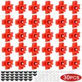 Abreuvoir jetable pour volaille lot de 15 à 30 – Couleur 30pcs red