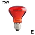 Ampoule chauffante E27 25 à 100W pour reptiles et animaux – Couleur 75W