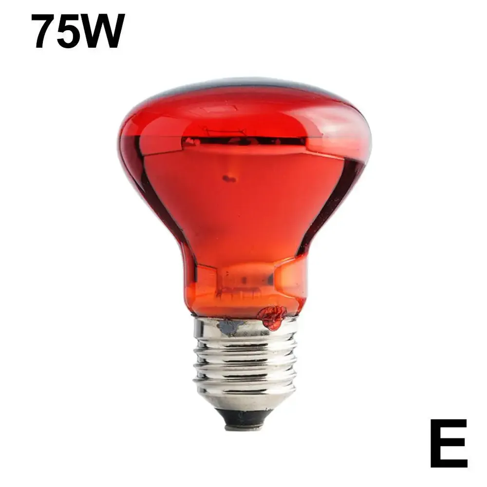 Ampoule chauffante E27 25 à 100W pour reptiles et animaux