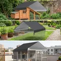 Bâche d'ombrage Oxford 110x145 à 220x145cm imperméable – Couleur Black 220x145cm
