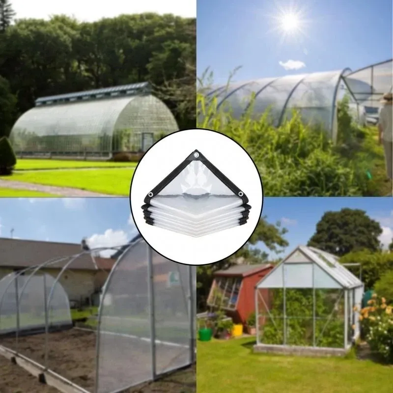 Bâche polyéthylène transparente 2x2 à 2x8m isolante