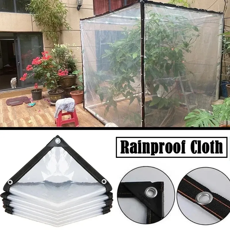 Bâche polyéthylène transparente 2x2 à 2x8m isolante