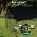 Bâche poulailler jetable hiver polyvalente imperméable – 2