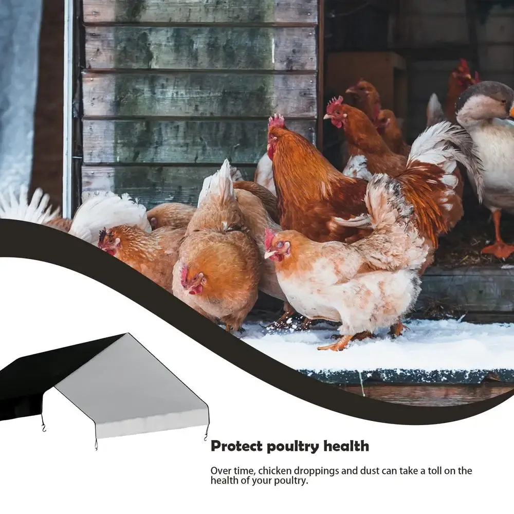 Bâche poulailler jetable hiver polyvalente imperméable