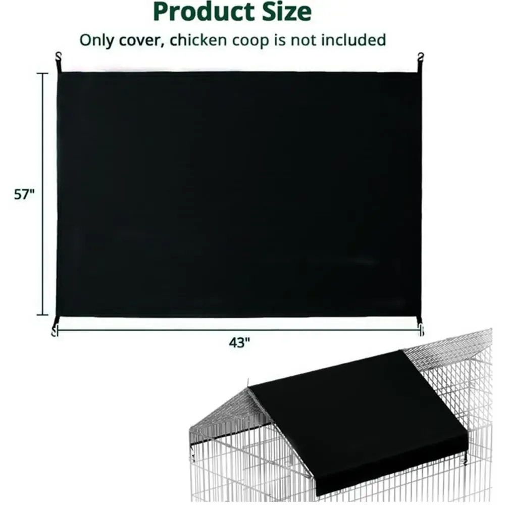 Bâche poulailler jetable hiver polyvalente imperméable