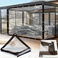 Bâche PVC transparente 2x2 à 3x3m anti-gel anti-vent – Couleur Clair