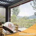 Bâche PVC transparente zippée 157x78 pouces pour serre – 3