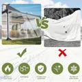 Bâche transparente 1x1.5 à 2x4m robuste anti-déchirure – 4