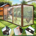 Bâche transparente 2x2m robuste pour jardin et poulailler – 1