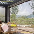 Bâche transparente 2x2m robuste pour jardin et poulailler – 4