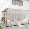 Bâche transparente 6x8m polyéthylène avec œillets – 2