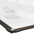 Bâche transparente 6x8m polyéthylène avec œillets – 4