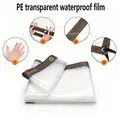 Bâche transparente avec œillets 100 à 400cm pour poulailler – Couleur Espessura 0.18mm