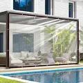 Bâche transparente épaisse 100x100 à 200x300cm imperméable – 2