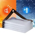 Bâche transparente polyéthylène 2x2 à 2x4m anti-déchirure – 2