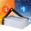 Bâche transparente polyéthylène 2x2 à 3x4m anti-déchirure – 2