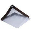 Bâche transparente polyéthylène 2x2 à 3x4m anti-déchirure – Couleur 3x4m