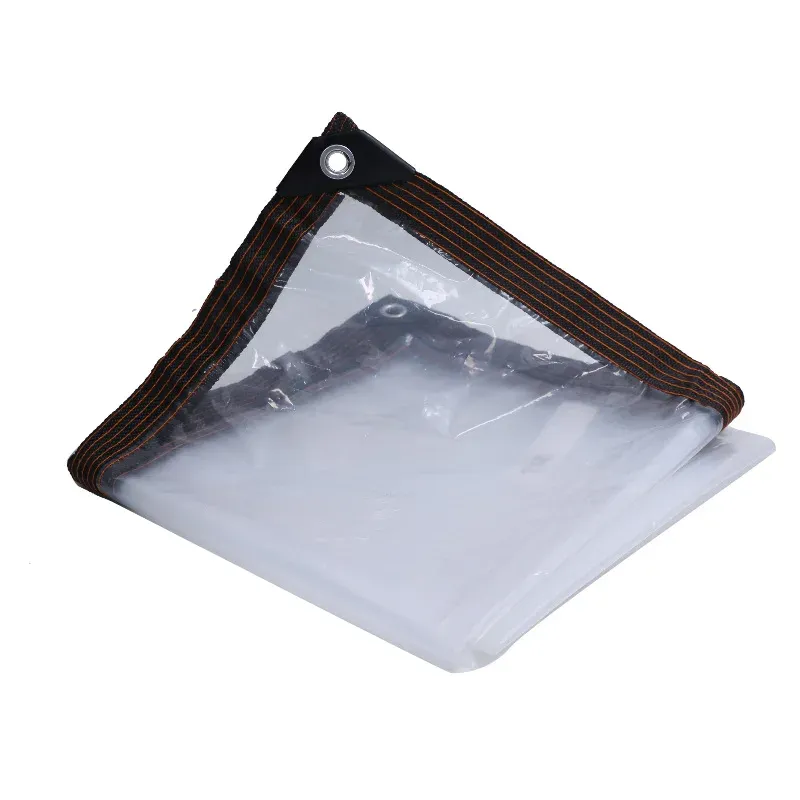 Bâche transparente polyéthylène 2x2 à 3x4m anti-déchirure