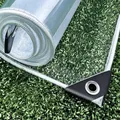 Bâche transparente PVC 100x100 à 200x300cm avec œillets – 5