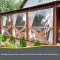 Bâche vinyle transparente 2x2 à 3x4m robuste imperméable – 5