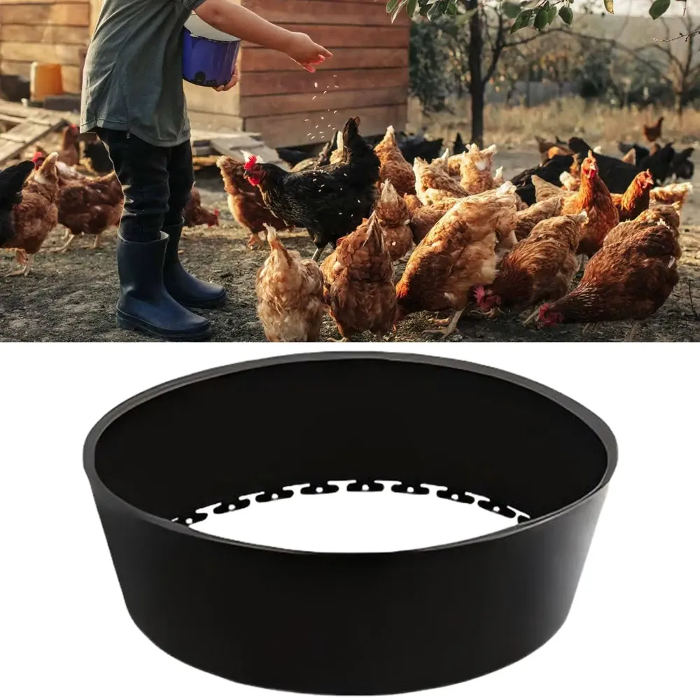 Baignoire poussière poulet 25 pouces plastique réglable