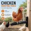 Barre perchoir horizontale poules murale pour poulailler – 1