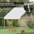 Barre perchoir poules 4 rangées pour 4 à 6 poules extérieur – 4