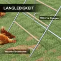 Barre perchoir poules 4 rangées pour 4 à 6 poules extérieur – 5
