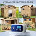Boîte commande porte poulet télécommande minuterie lumière – 7