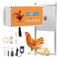 Boîte commande porte poulet télécommande minuterie lumière – Couleur with door