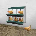 Boîte de nid de poulet 6 compartiments acier galvanisé – 3