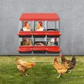 Boîte de nid de poulet 6 compartiments acier galvanisé – 4