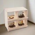Boîte de ponte en bois 4 ou 6 compartiments avec perchoir – 3